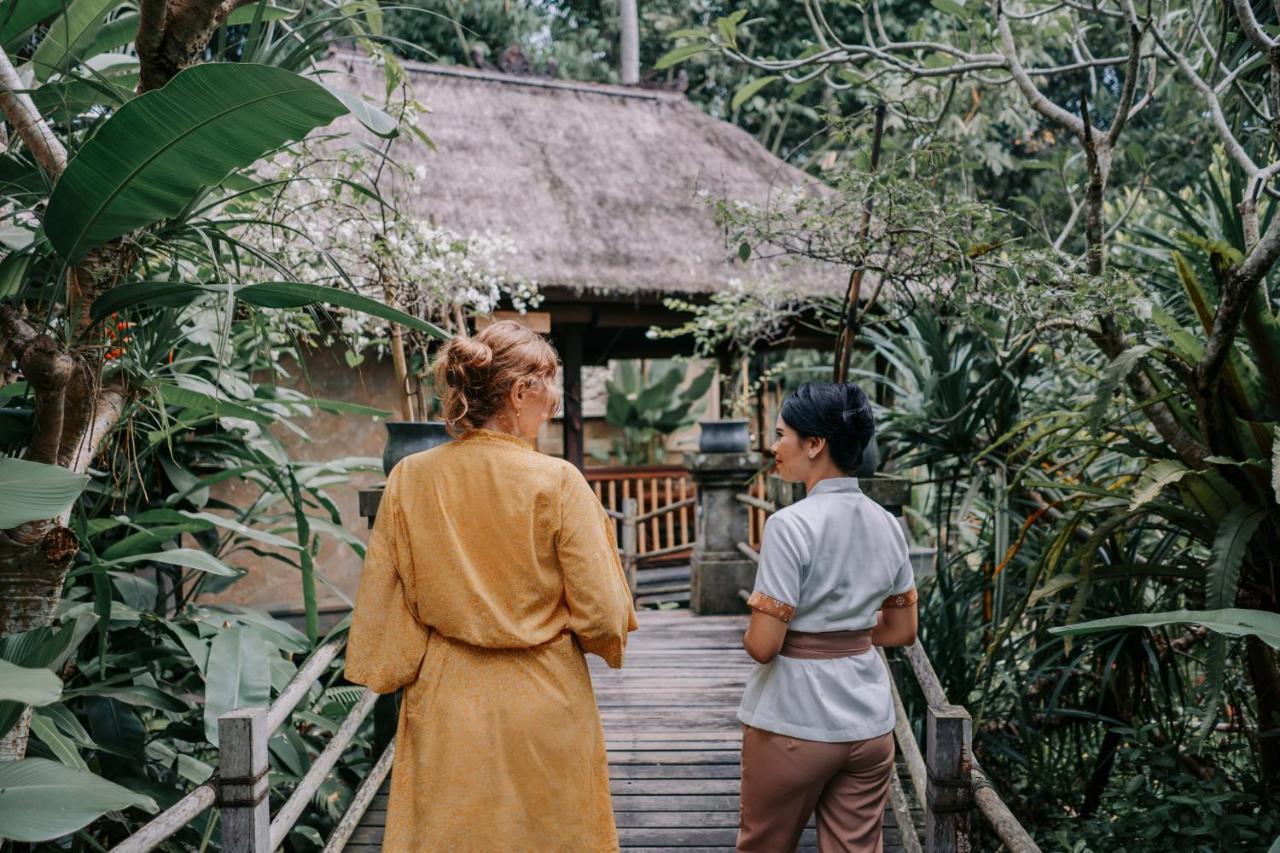 อูบุด นยูห์ บาหลี รีสอร์ต แอนด์ สปา Hotel ภายนอก รูปภาพ The resort's spa
